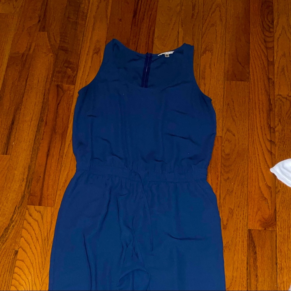 Blue long jumpsuit